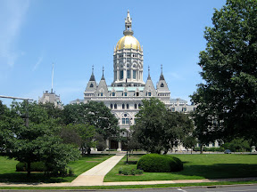 The Capitol Building in Hartford, CT.